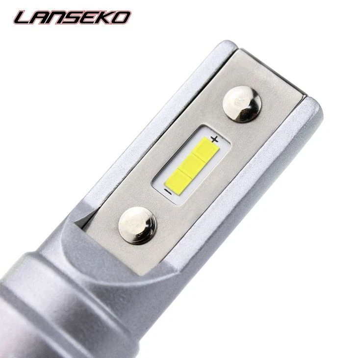 Lanseko Brand V10P LED Car Headlight Fog Light High Watt 4000LM H11 Led Driving Lights Original Halogen Size